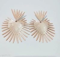 Trendy  Artificial Stone & Beads Drop Earing - Free Size, Alloy, pack of 1