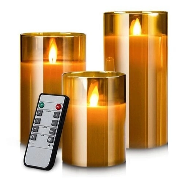 Royal Candle Flameless LED CANDLE with Timer Remote Controller