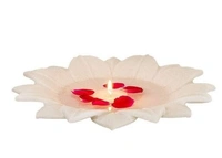  White Marble  Urli   6 inch 