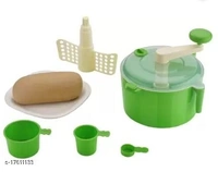 ANASCORP Stainless Steel  Chapatti/Pappad/Khakraa Maker and Manual Dough Maker kitchen Accessories Combo Offer Pack of 2