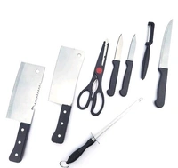 Modern  Wooden Chopping Board With Kitchen knife  & Scissor Sets