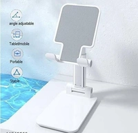Adjustable  Mobile Stand for Phone and Ipad Tablet Foldable Holder Stand Suitable for Office Home and Online Classes