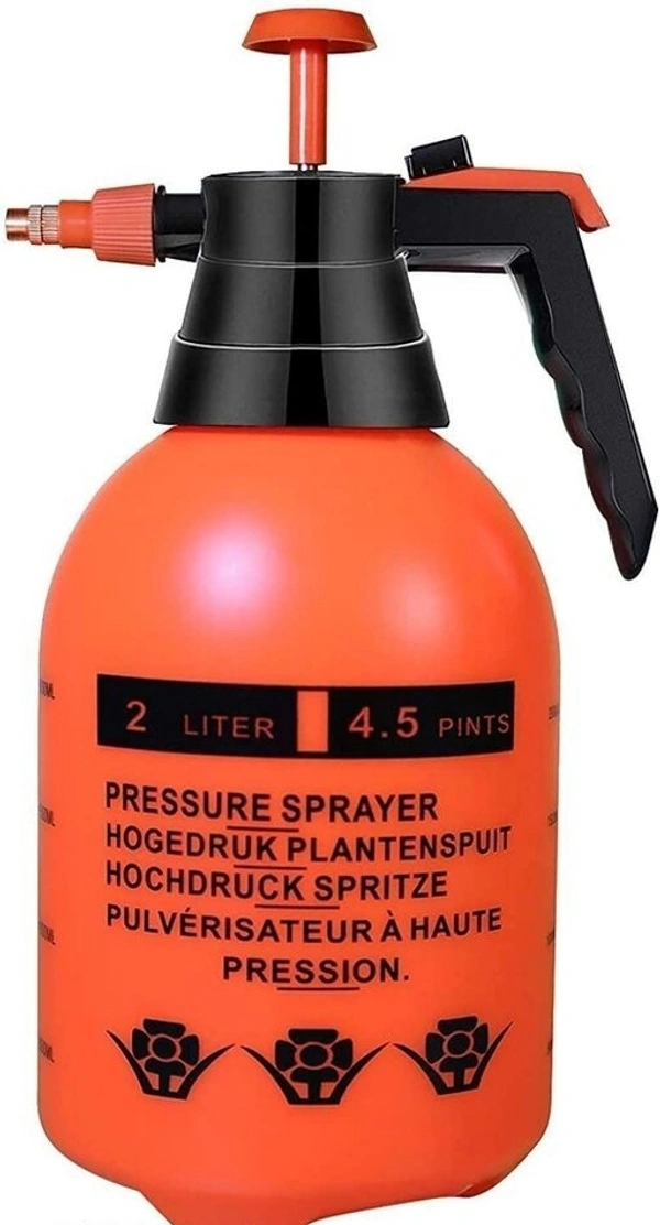 PATEL MART Nicely Neat Water Mister & Spray Bottle For Plants Gardens Kitchen  Home, 2 litre HandHeld Sprayer with Adjustable  Pressure Nozzle For Pesticides, Planting