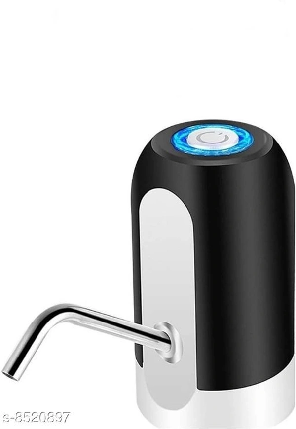 NECBAND    Water  Bottle Canne  Pump Water Dispenser USB Charging Automatic Electric Pump Dispenser with Rechargeable Battery for 20 litre  Bottled Universal Fit  For 5-6 Bottles