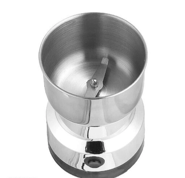 FRUITION RETAIL PVTLTD Stainless Steel Coffee Bean Nuts Spice Grains Grinder Coffee  Grinder 150 W with Sharp  knife Blade 150g Capacity  Grinder Mixer 