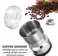 FRUITION RETAIL PVTLTD Stainless Steel Coffee Bean Nuts Spice Grains Grinder Coffee  Grinder 150 W with Sharp  knife Blade 150g Capacity  Grinder Mixer 