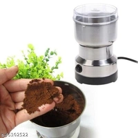 FRUITION RETAIL PVTLTD Stainless Steel Coffee Bean Nuts Spice Grains Grinder Coffee  Grinder 150 W with Sharp  knife Blade 150g Capacity  Grinder Mixer 