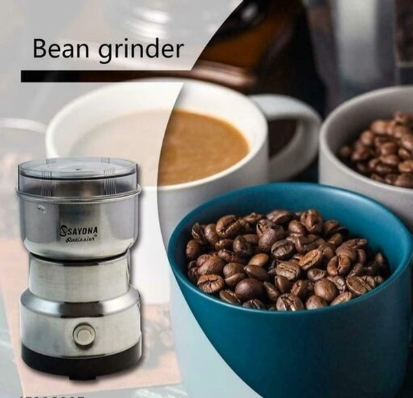 FRUITION RETAIL PVTLTD Stainless Steel Coffee Bean Nuts Spice Grains Grinder Coffee  Grinder 150 W with Sharp  knife Blade 150g Capacity  Grinder Mixer 