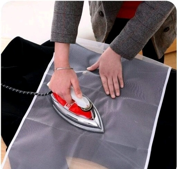 KAAMVIN ASSORTED Ironing Pad Mat Laundry Cloth Pad Heat Scroth Resistant Iron Board Mat  Resistant Reusable & Washable  for Home  Travel Top 40×60 Cm(Random Colour Pack of 2)