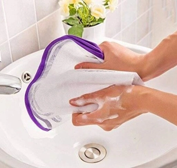 KAAMVIN ASSORTED Ironing Pad Mat Laundry Cloth Pad Heat Scroth Resistant Iron Board Mat  Resistant Reusable & Washable  for Home  Travel Top 40×60 Cm(Random Colour Pack of 2)