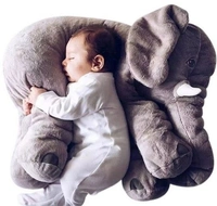 KANAKSOFT  Elephant   Huggable Soft toys Cushion /Pillow loveable like Soft toys for Baby Animal Risk free Perfect For small Baby, Gift New born Baby - BROWN