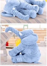 KANAKSOFT  Elephant   Huggable Soft toys Cushion /Pillow loveable like Soft toys for Baby Animal Risk free Perfect For small Baby, Gift New born Baby - BROWN