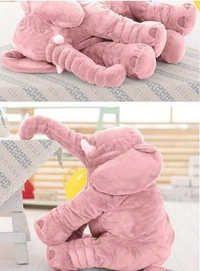 KANAKSOFT  Elephant   Huggable Soft toys Cushion /Pillow loveable like Soft toys for Baby Animals Risk free Perfect For small Baby, Gift New born Baby