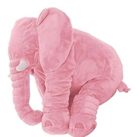 KANAKSOFT  Elephant   Huggable Soft toys Cushion /Pillow loveable like Soft toys for Baby Animals Risk free Perfect For small Baby, Gift New born Baby