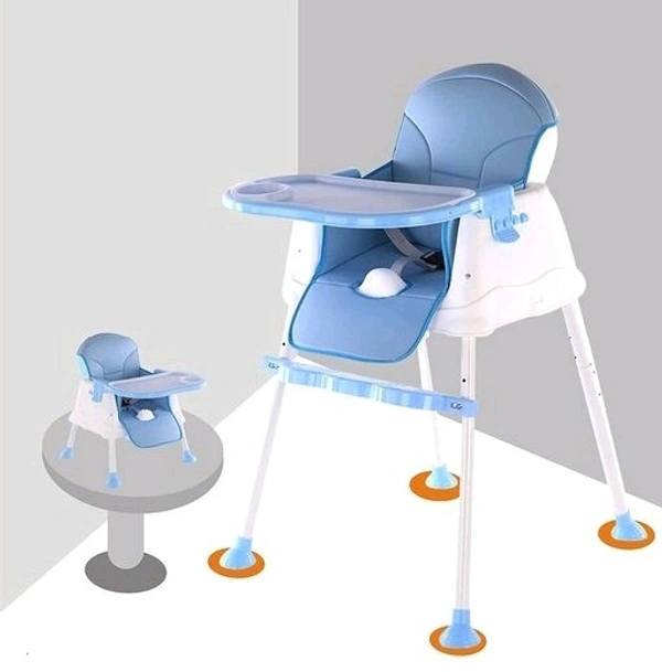 Allure Adjustable Green Colour High Chair Boostable  Multifuctional Chair  with Feeding tray  High Quality Fiber for Baby/ Toddler