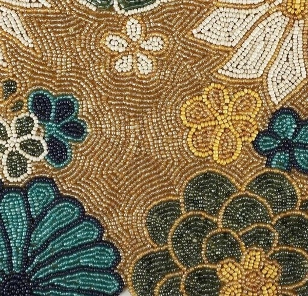 Craftmanship Beautiful  Beaded  Table Runner For Center  Table 13×36 Inch long Occasional Decoration placemats