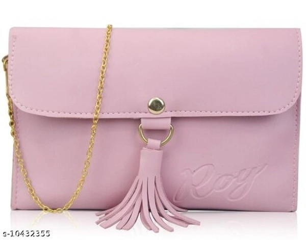  PU Meterial Embellished  Fancy Women Handbag  Sets - PU, 2, Hand bag sets, Pink 