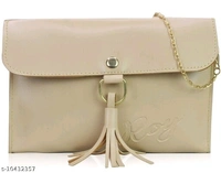  PU Meterial Embellished  Fancy Women Handbag  Sets - PU, 2, Handbags, Cream