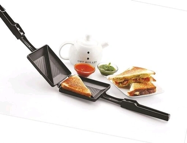 Nonstick Regular  Sandwich  Gas Toaster Pair of 2 - Set of 1
