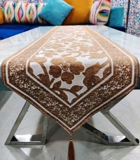 Groki  Green   Cotton Designer   Table runner For Home /Hotel/Party/ Wedding All purpose - SeaGreen