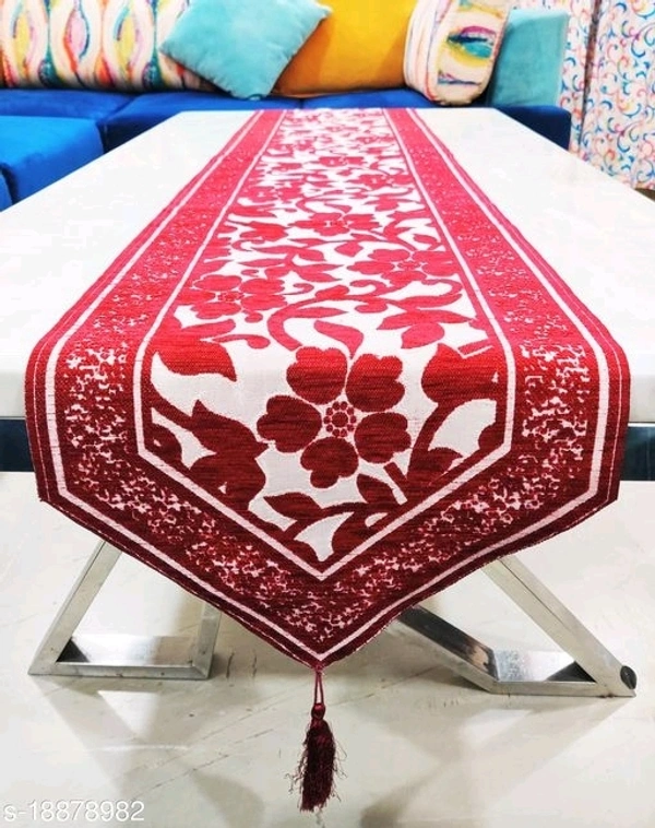 Groki  Green   Cotton Designer   Table runner For Home /Hotel/Party/ Wedding All purpose - SeaGreen