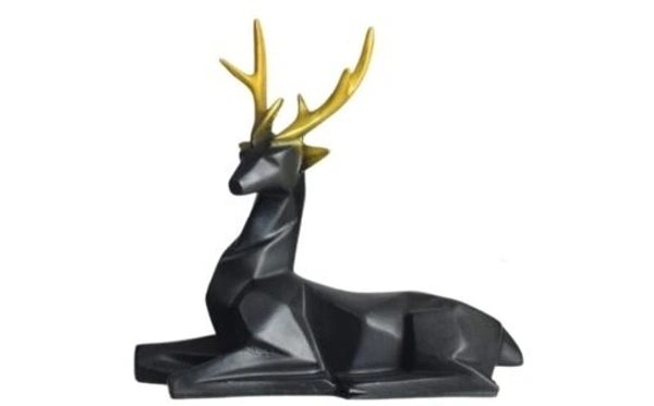 Handpainted  Deer Pair statue for  Vaastu Figurine Home Decor Office /Living Room Decorative  showpiece  - Deer
