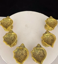Brass Lotus Diya set of 6/ Brass oil  lamp/ Diya For Puja/ Temple and Home Decor  / Lakshmi  Ganesh  pooja Deepak / kamal shape Diya - Lotus