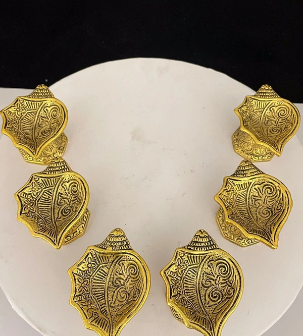 Brass Lotus Diya set of 6/ Brass oil  lamp/ Diya For Puja/ Temple and Home Decor  / Lakshmi  Ganesh  pooja Deepak / kamal shape Diya - Lotus