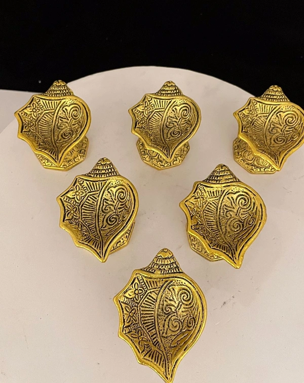Brass Lotus Diya set of 6/ Brass oil  lamp/ Diya For Puja/ Temple and Home Decor  / Lakshmi  Ganesh  pooja Deepak / kamal shape Diya - Peacock