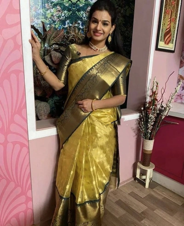 Banita Alluring Banarsi Tissue  Saree