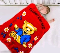  Elite Newborn Baby Velvet Blankets & Swaddlers/ Hooded Toodler Blanket Pack Of 1 - Brown, Hooded Baby Blanket