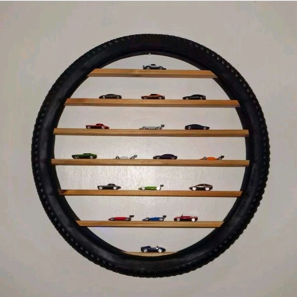 SHOP ART Coolwheel 26 LightUp Car Display For HOT WHEELS & MATCHBOX  Collection | Wall Hanging  Decor - 6 Slats
