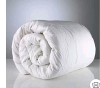 Lacoza Premium Comforter With Microfiber Single Size White AC Solid  Blanket  For Mild Winter 