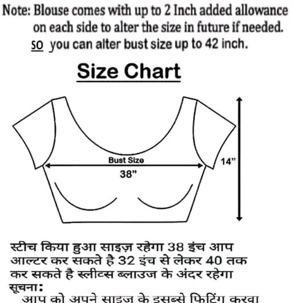 Bollywood Designer Stitched Blouse with Regular Sleeves
 - Black, Embrodered