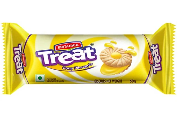 Britannia Treat Pineapple - டிரீட் பைனாபிள் - 60gm