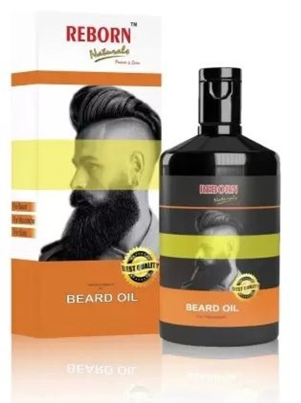Reborn Naturals BEARDOIL 3IN1 Hair Oil  (100 ml) - 100 ml