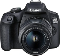 Canon EOS 1500D 24.1 Digital SLR Camera (Black) with EF S18-55 is II Lens