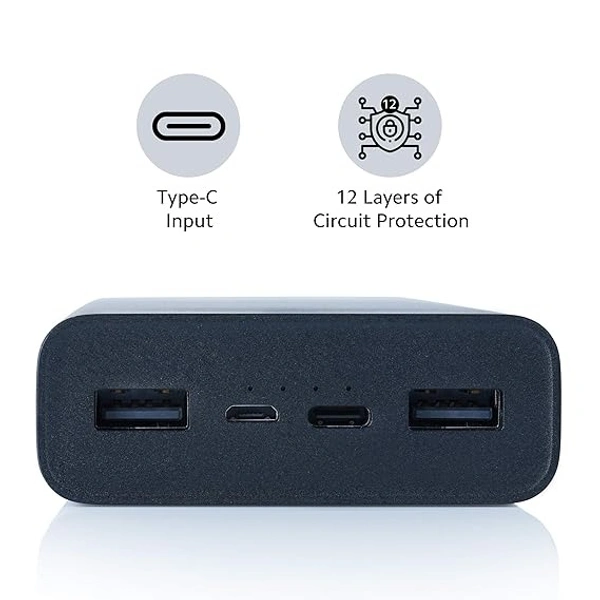 MI Power Bank 3i 20000 mAh - Black