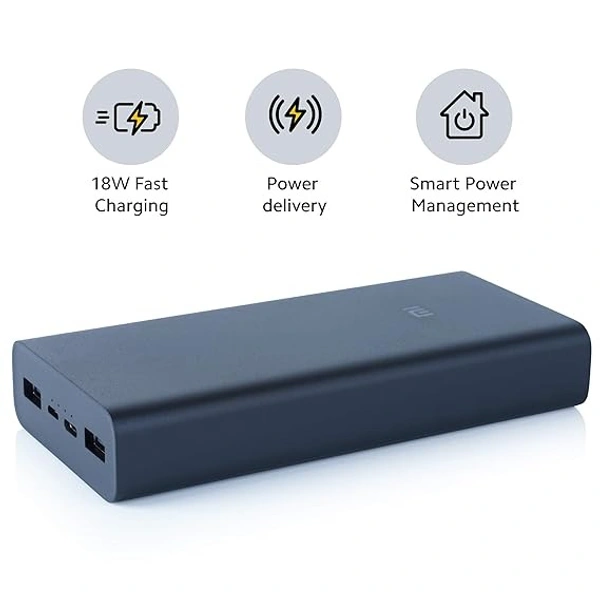 MI Power Bank 3i 20000 mAh - Black
