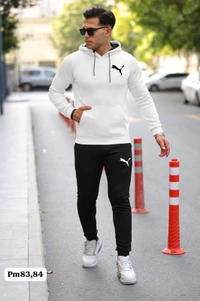 Hoodies+ Treck Pent - M