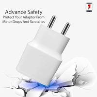 Charger with 1 Meter USB Type C Charging - White