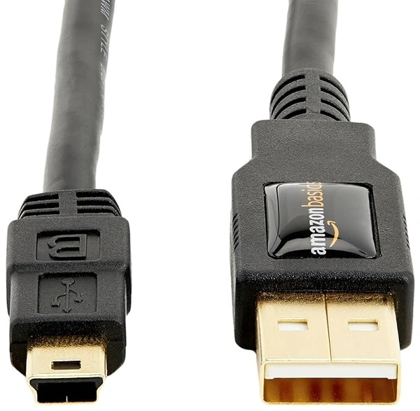 Usb 2.0 Cable - A-Male To Mini-B - 6 Feet (1.8 Meters), Black - Black