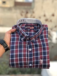US POLO  SHIRTS  BRAND:-US POLO  SHIRTS with 👉 Cotton fabric 👉 CheckS pattern 👉 Single pocket 👉 Embroidery brand logo at pocket 👉 Regular sizes 👉 Poly packing - XL