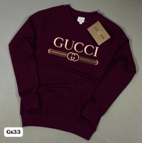 GUCCI Premium Quality Winter Sweatshirt - M, Red