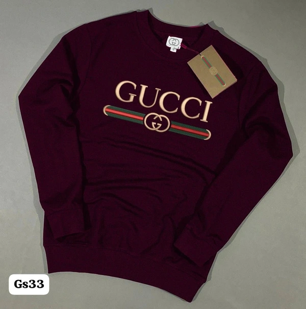GUCCI Premium Quality Winter Sweatshirt - M, Red