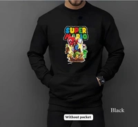  MARIO Heavy BIOWASHED WOLLEN Sweatshirt full sleeves in stock - White