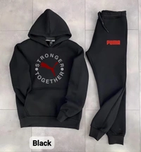  PUMA  PUMA Winter Fleece Tracksuit - XL, Black