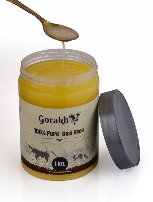 Gorakh Dairy Gorakh 100 % Pure Desi Ghee - 1 Litre