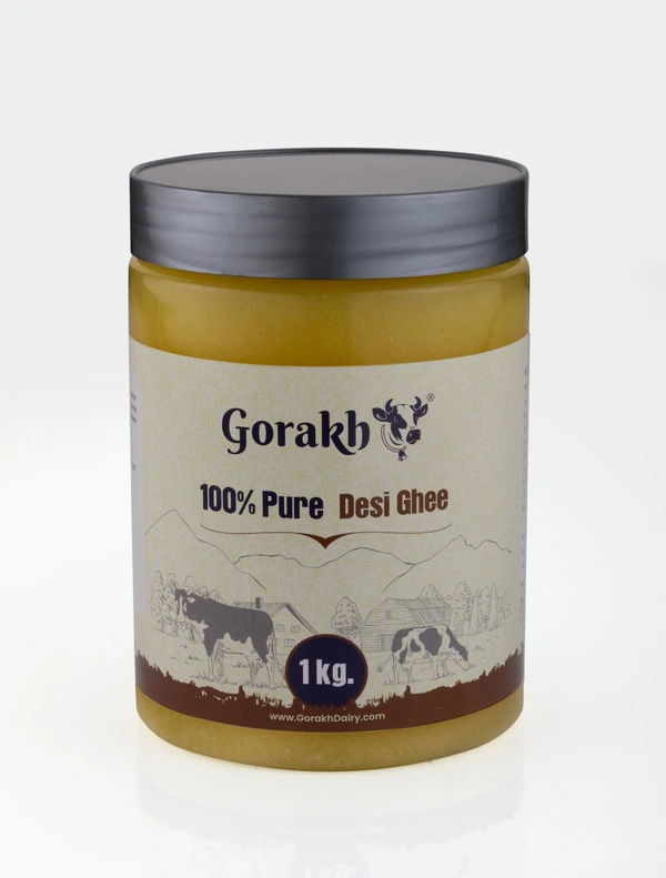 Gorakh Dairy Gorakh 100 % Pure Desi Ghee - 1 Litre