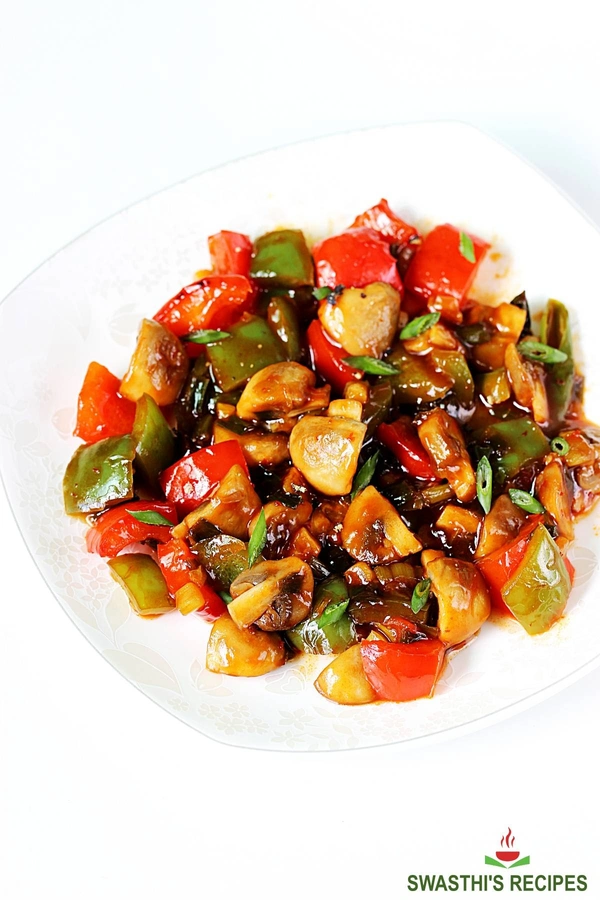Mushroom chilli